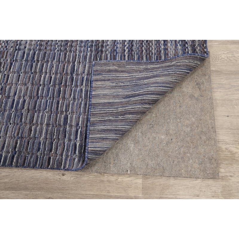 Modern Moroccan Oriental Foyer Size Area Rug Wool Handmade Carpet - 5'4" x 7'6"