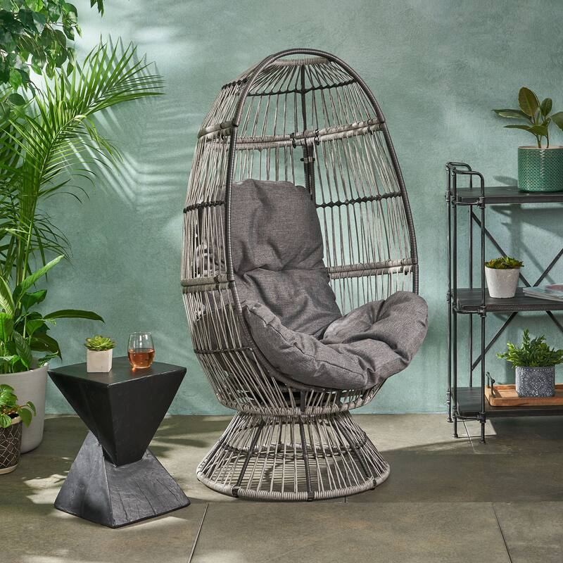 Swivel Patio Egg Chair