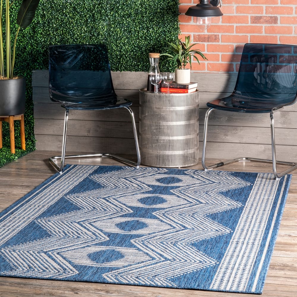 Nuloom Charlotte Contemporary Indoor/Outdoor Area Rug