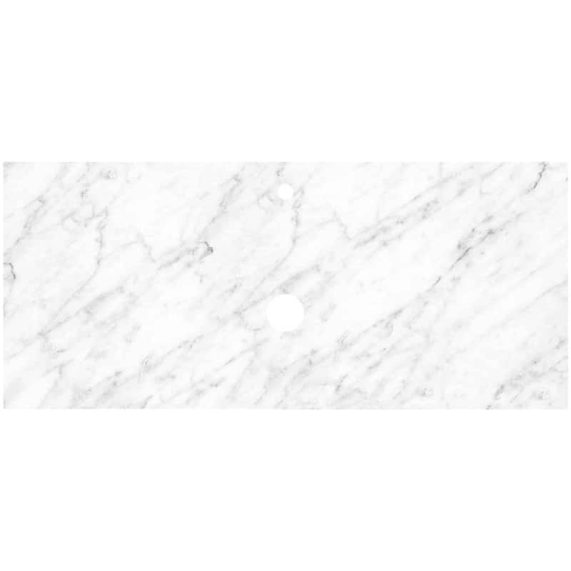 Native Trails VT48-V-CA-1 Carrara 48" Marble Vanity Top - Carrara