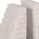 preview thumbnail 9 of 26, Modern Bookends with Marble Finish for Home or Office Decor - Set of 2, 6"