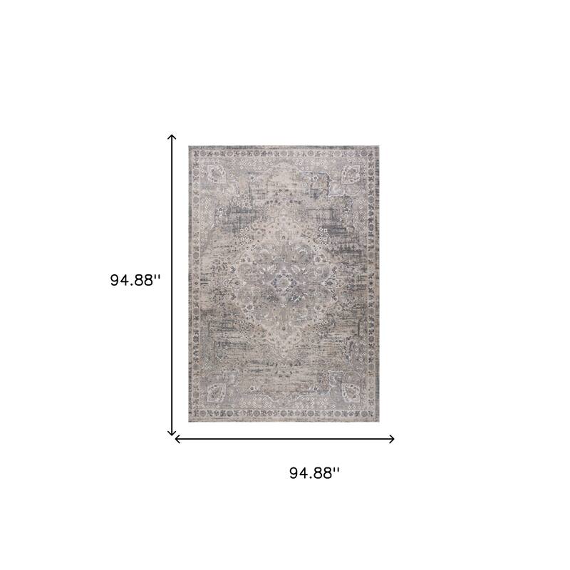 Bike Distressed Stain Resistant Woven Durable Area Rug By HomeRoots