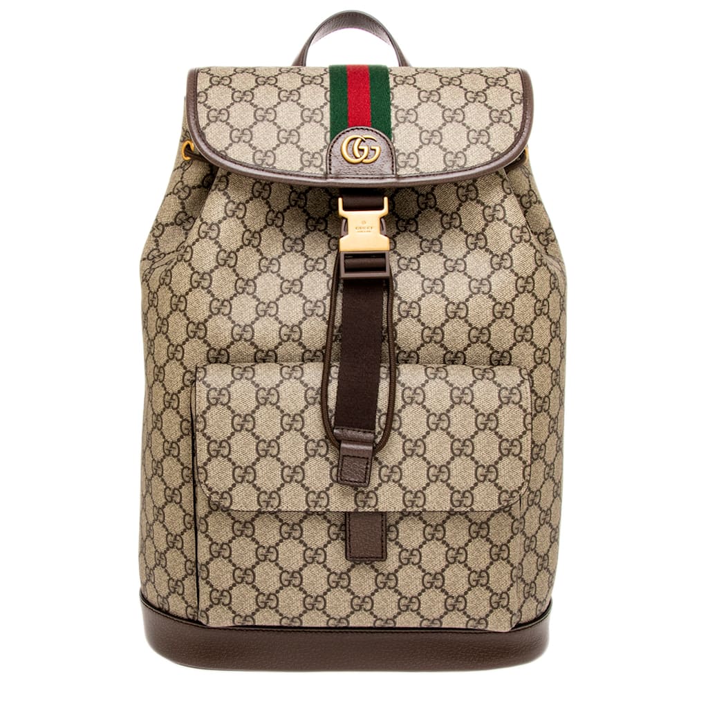Gucci Men's Ophidia Small Backpack - Beige