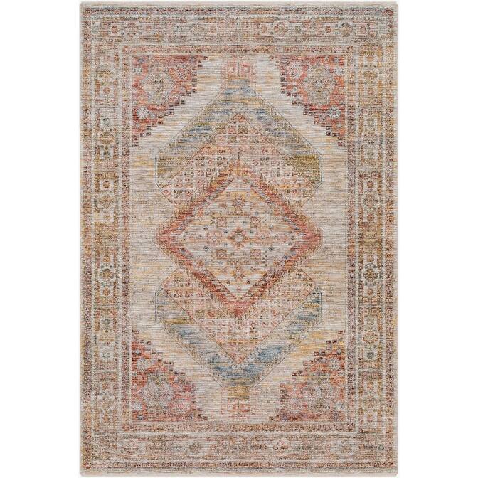 Livabliss Traditional Naila Medallion Area Rug