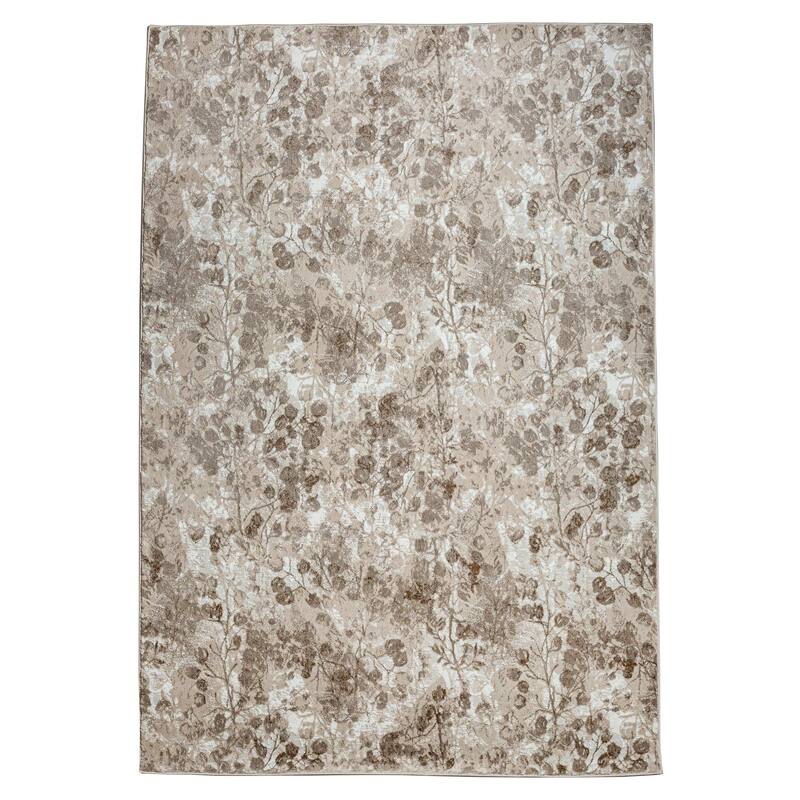 Admire Home Living Lucio 1242 Transitional Floral Area Rug