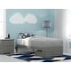 preview thumbnail 44 of 74, Colorado Platform Bed with Foot Drawer Grey - Twin