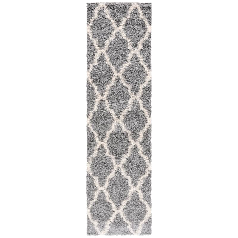 SAFAVIEH Dallas Shag Darina Trellis 1.5-inch Thick Rug