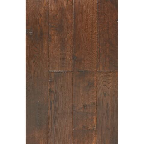East West Furniture Interlock Hardwood Floor Tiles - Engineered Wood Flooring for Indoor (Color Option)