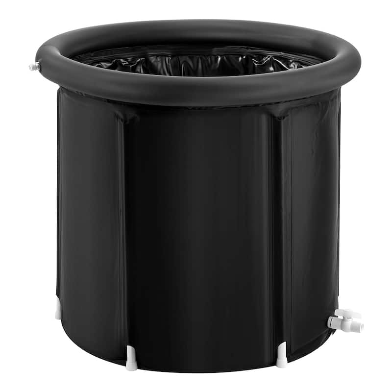 Ice Bath Tub, Cold Water Therapy Plunge Tub for Athlete, Portable Outdoor Ice Barrel Plunge Pool for Recovery - 33.5"