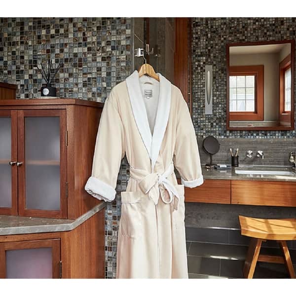 Shop Majestic International Ritz Carlton Unisex Terry Lined Robe