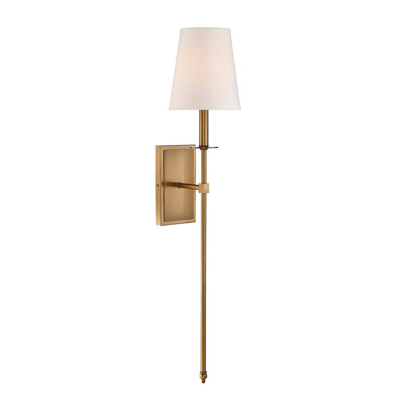 Savoy House Monroe Single Light 34" Tall Wall Sconce