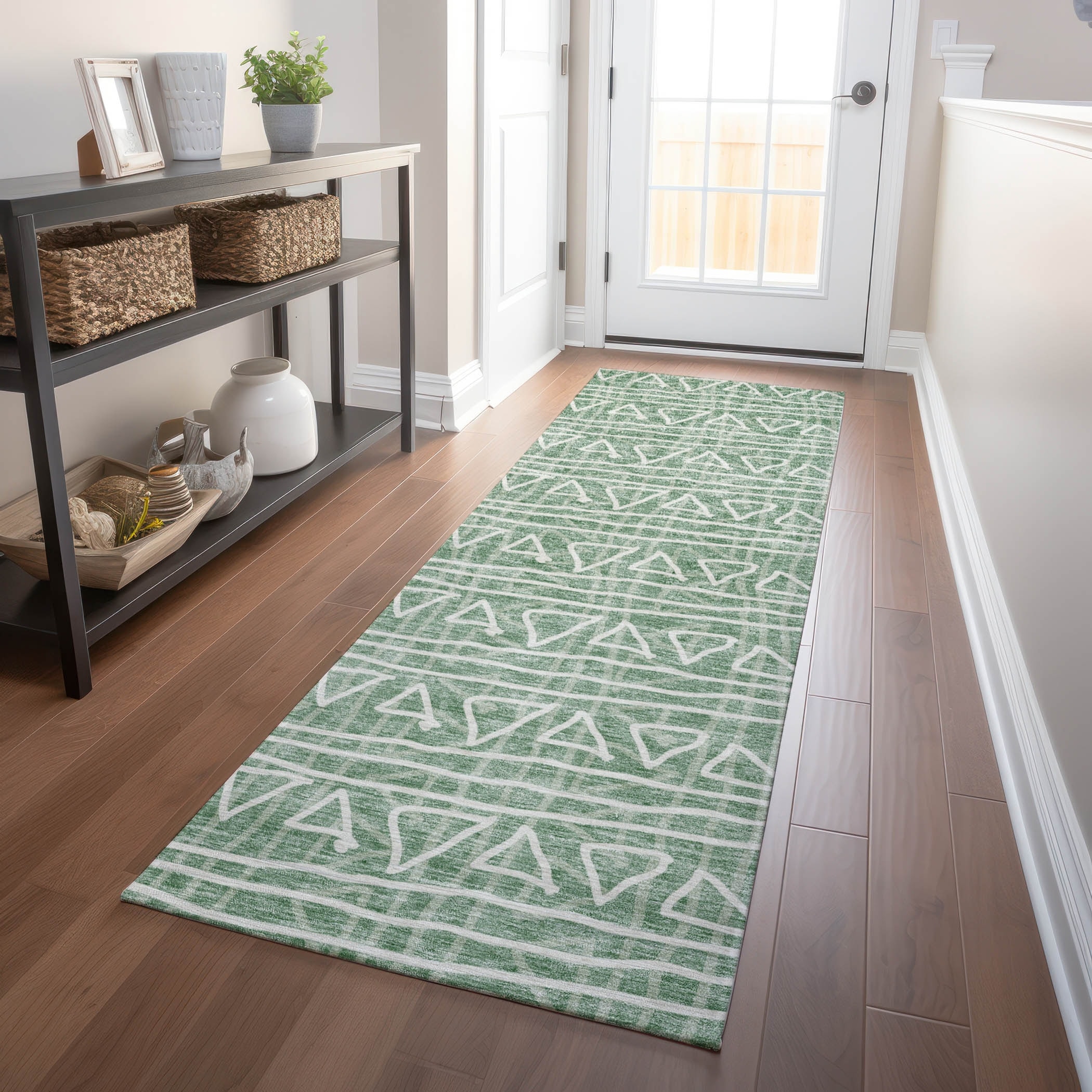 Premium Washable Super Soft Geo Mayfield Rug