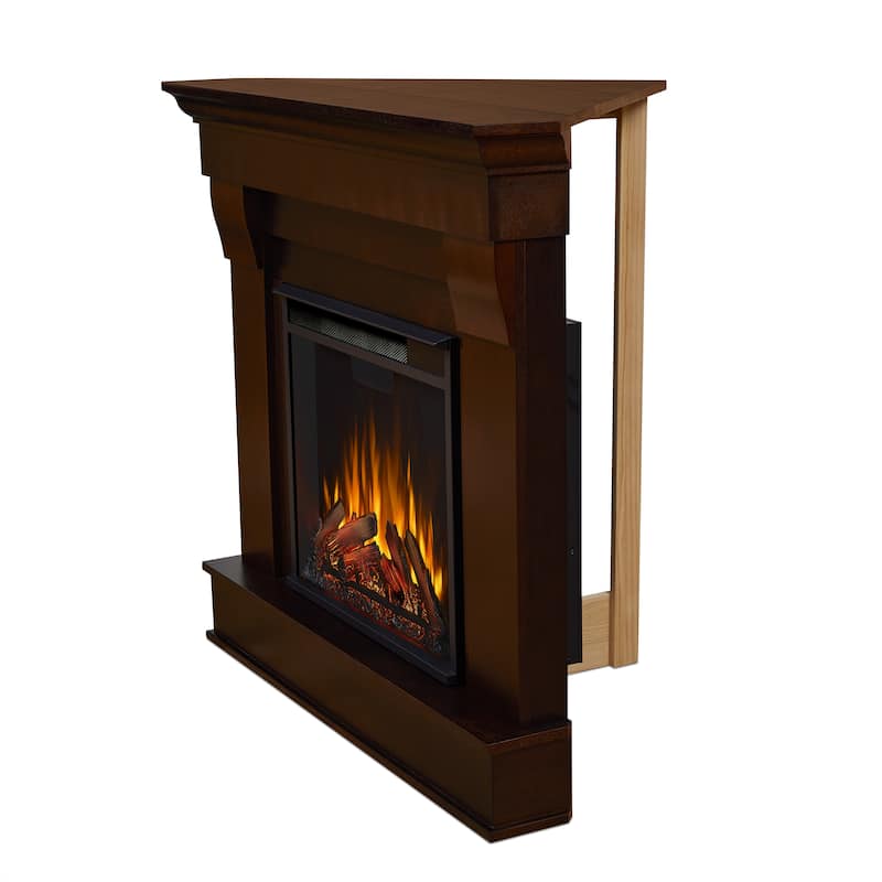 Chateau Corner Electric Fireplace by Real Flame