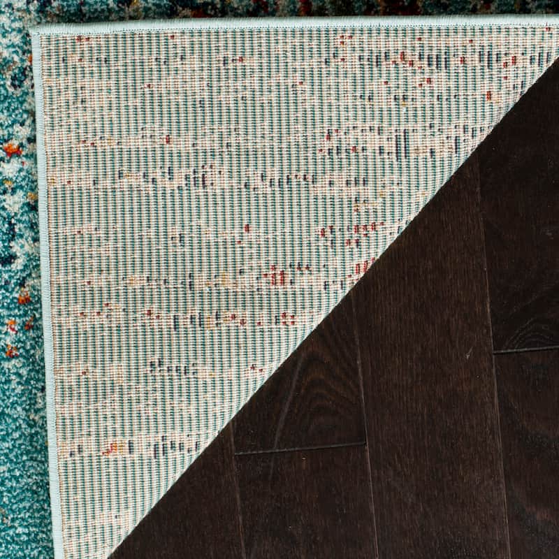 SAFAVIEH Monaco Katty Boho Rug - Blue/Multi - 4' x 5' 7"