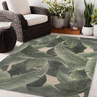 BANANA LEAVES Outdoor Rug By Terri Ellis