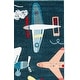 preview thumbnail 25 of 42, SAFAVIEH Carousel Kids Mindra Airplane Rug
