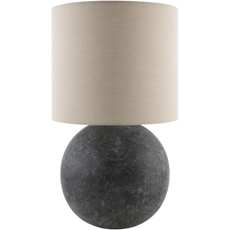 Livabliss Vogel Traditional Accent Table Lamp - Grey
