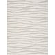 preview thumbnail 3 of 19, Nourison Modern Shag Indoor only Abstract Area Rug 5' 3" x 7' - Ivory/Grey - Rectangle