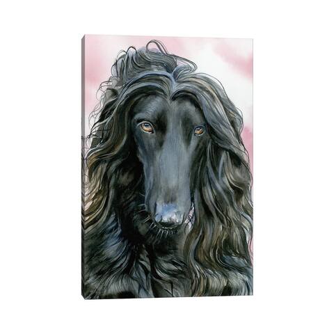 iCanvas "Dog Of Noah's Ark - Afghan Dog" by Judith Stein Canvas Print