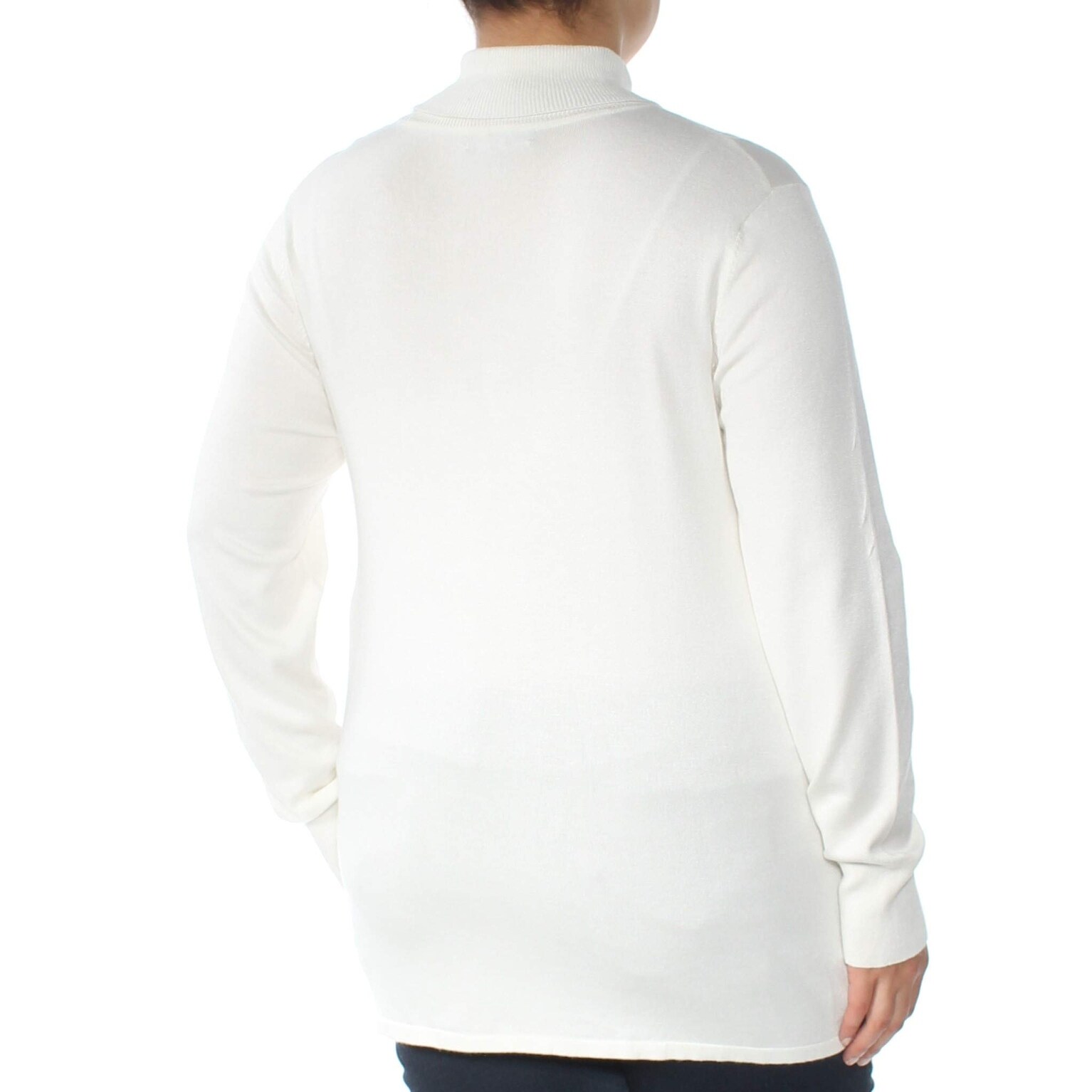 cable and gauge sweater with lace collar