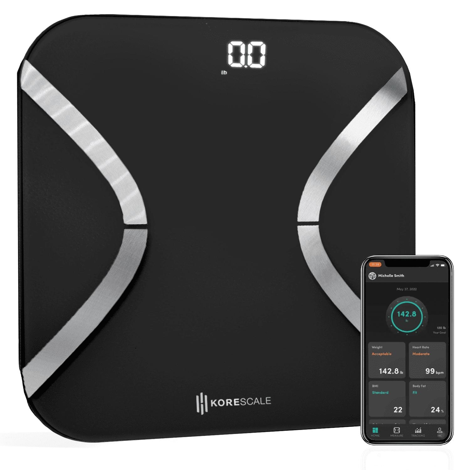 Smart LED Digital Scale for Human Weight, BMI, Muscle Mass, and