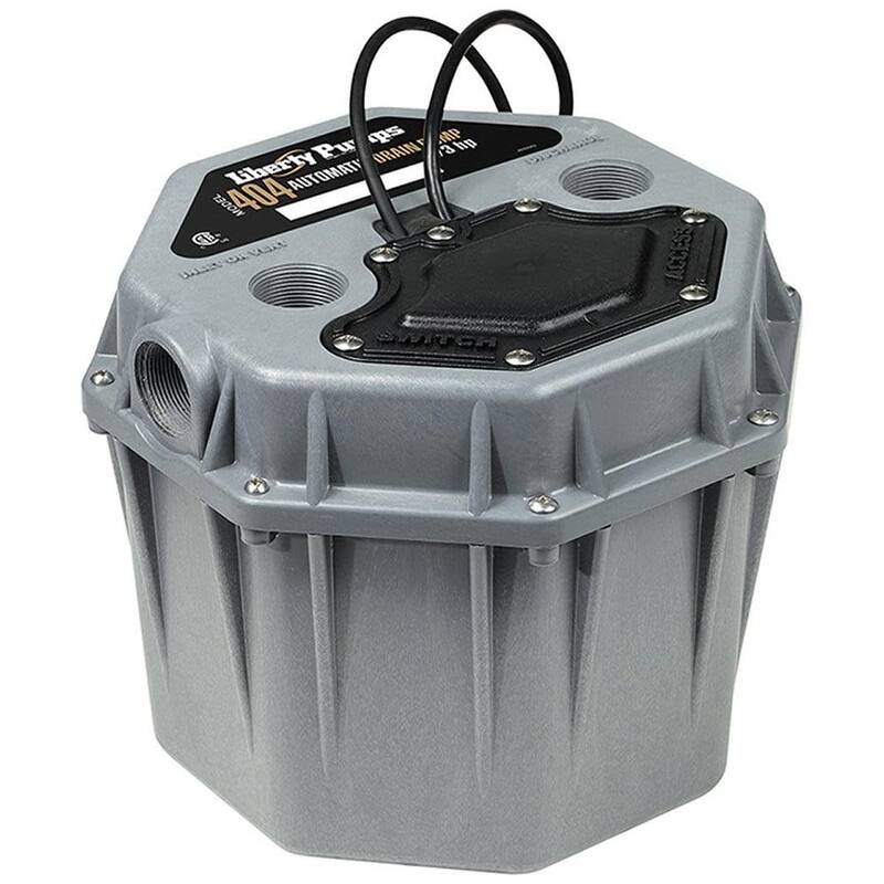 Liberty Pumps 1/3 HP Compact Remote Sink/Drain Pump System (2") - Natural