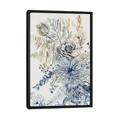 iCanvas "Royal Blue II" by Maya Woods Framed Canvas Print