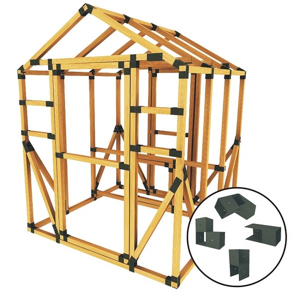 Shop Build Your Own E Z Frame 6x6 Standard Chicken Coop And Run Kit