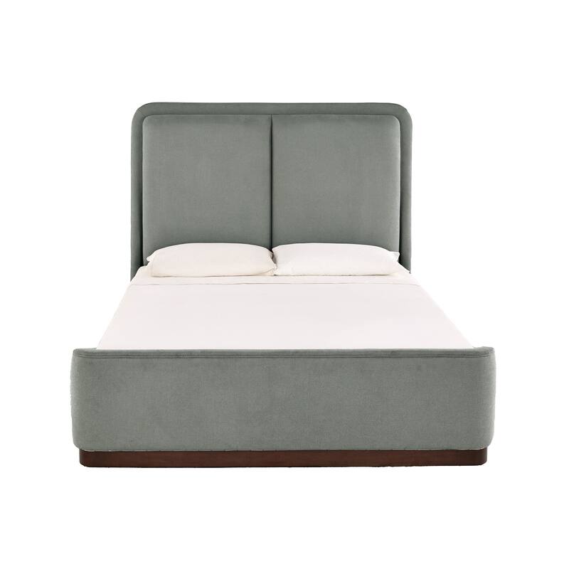 Noe Fabric Upholstered LED Platform Bed by iNSPIRE Q Modern