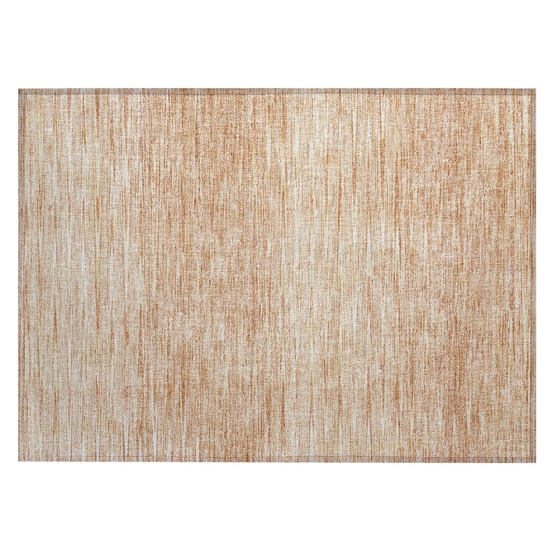 Machine Washable Indoor/ Outdoor Chantille Ombre Stripes Rug