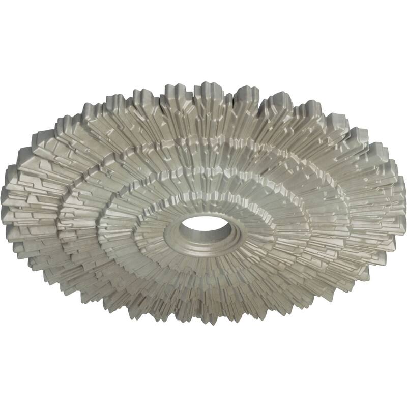 24 3/4"OD x 3 1/4"ID x 1 7/8"P Eryn Ceiling Medallion