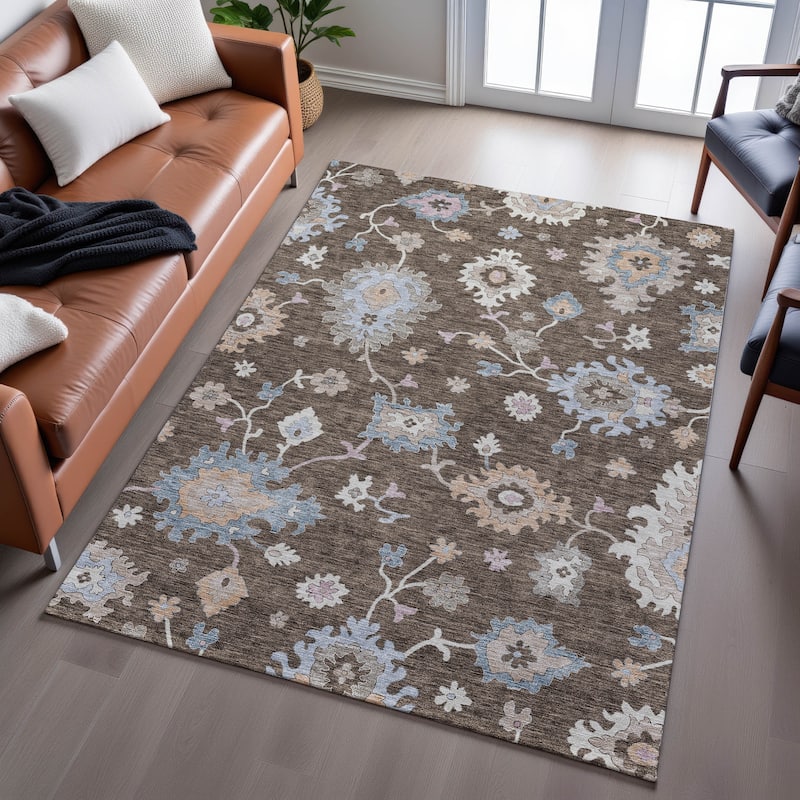 Premium Washable Super Soft Traditiional Spaces Mayfield Rug
