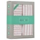 preview thumbnail 23 of 23, Ely's & Co. Waterproof Pack n Play - Mini Crib Sheet Set - 2 Pack - 38" x 24" Mauve Stripes & Splash