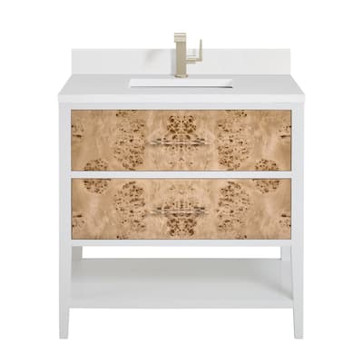 James Martin Vanities D804-V36-1WZ Olena 36" Single Basin Wood Vanity