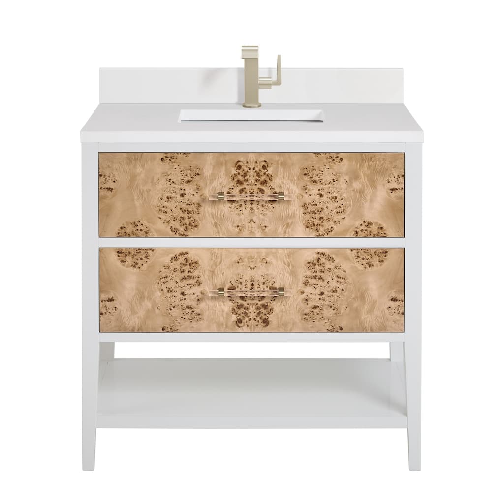 James Martin Vanities D804-V36-1WZ Olena 36" Single Basin Wood Vanity