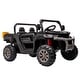 preview thumbnail 75 of 95, Electric 24V Ride-On Dump Truck for Kids, 2 Seater with Remote Control, Non-Slip Tires, and Storage Space