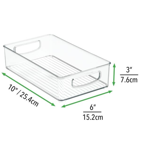 mDesign Plastic Kitchen Food Storage Organizer Bin - 8 Pack - Bed Bath ...