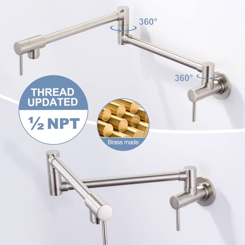 WOWOW Wall Mounted Pot Filler