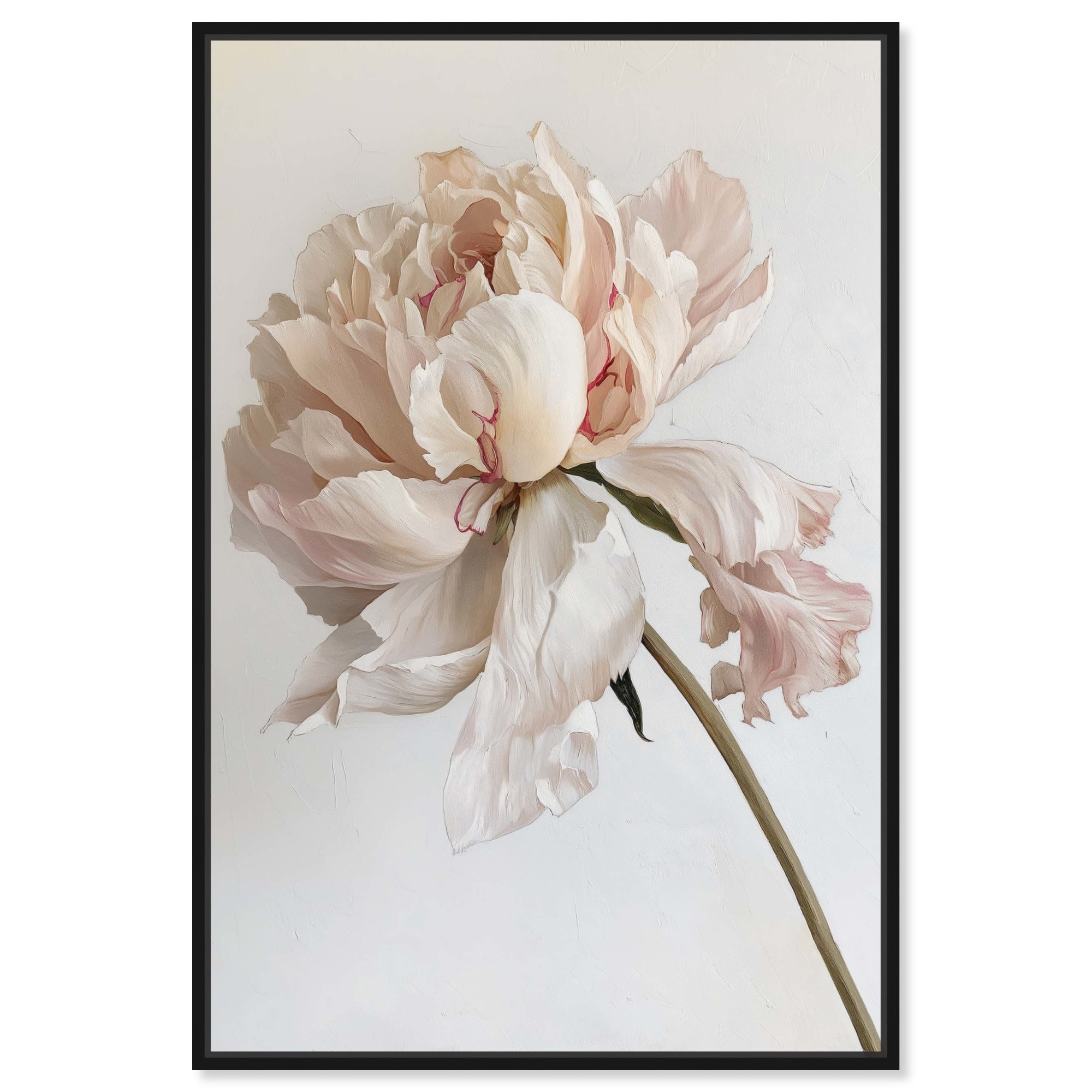 Floral in Profile II Canvas New Floral Wall Art by Art Remedy