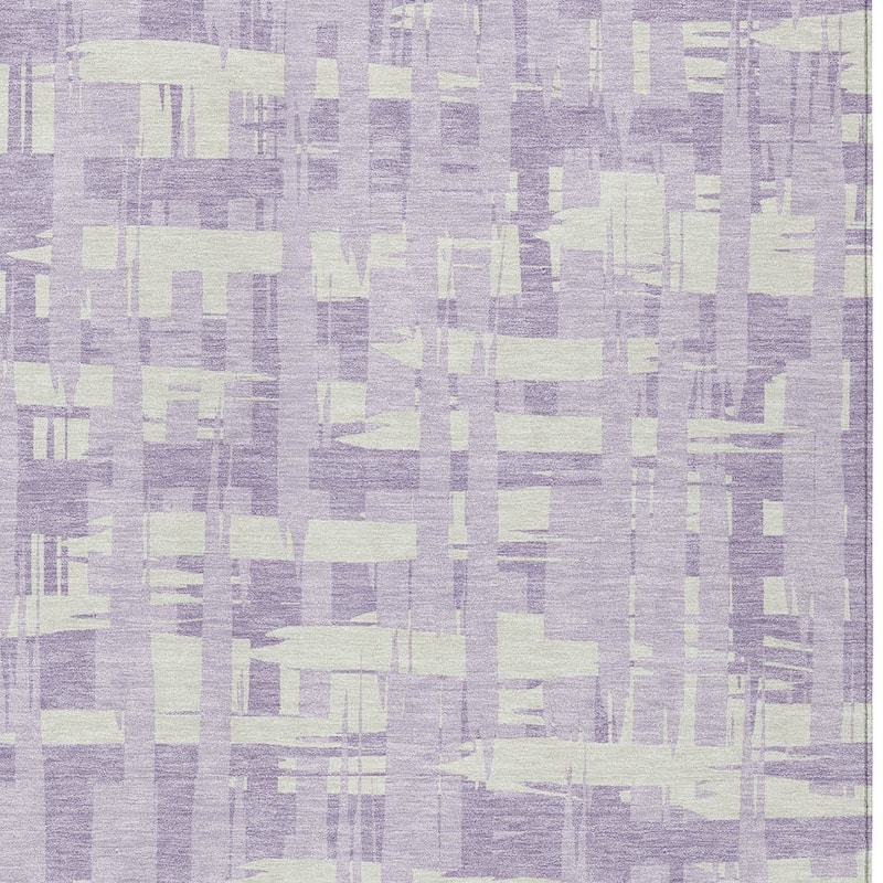 HomeRoots Striped Transitional Rectangle Outdoor Rug