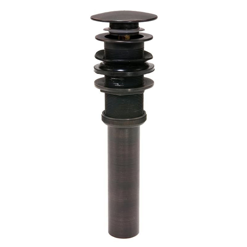 1.5-in Non-Overflow Pop-up Bathroom Sink Drain in Oil Rubbed Bronze (D-208ORB)