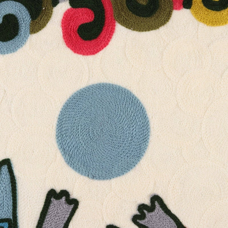Handmade Playful Kitten cushion covers (India)