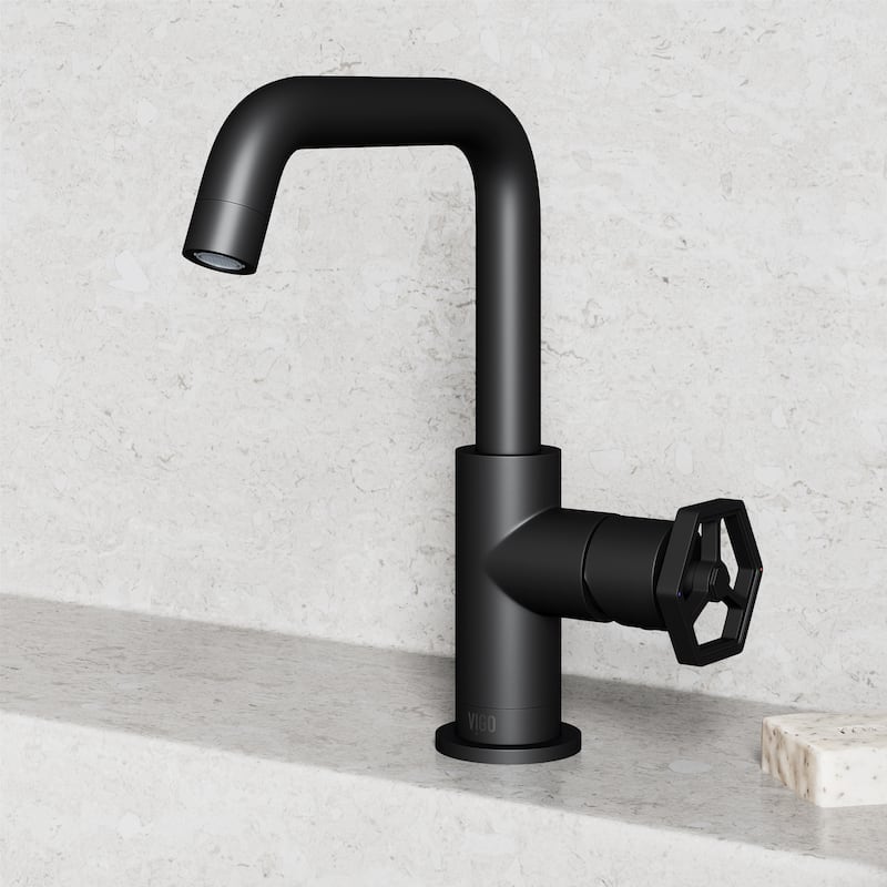 VIGO Ruxton 9" H Single Handle Single Hole Bathroom Faucet