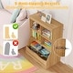 preview thumbnail 10 of 32, Costway 3-Tier Children's Multi-Functional Bookcase Toy Storage Bin - See Details