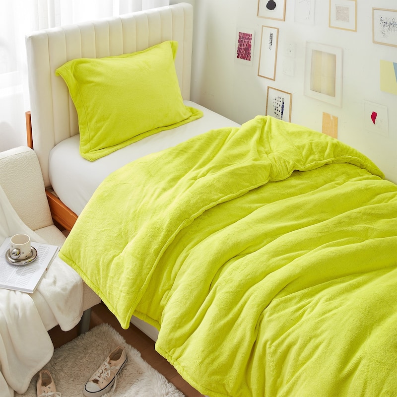 Neon Nights - Coma Inducer® Oversized Comforter Set - Neon Yellow
