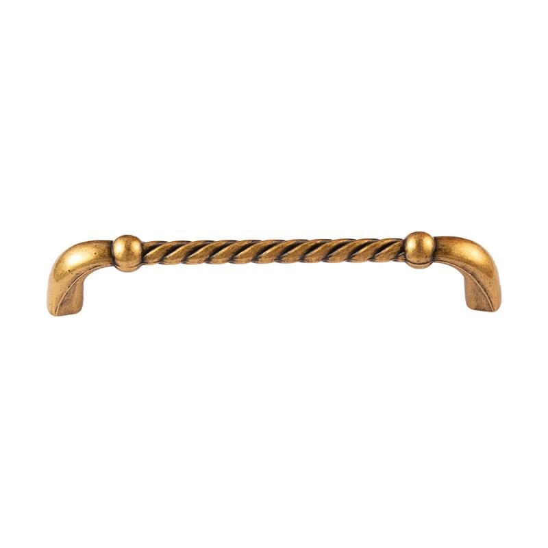 Utopia Alley Naples Cabinet Ring Metal Drawer Pull knob/Pull, Antique European Brass, knobs 1.48"/3.75"/5" center to center