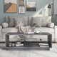 preview thumbnail 10 of 26, Furniture of America Jessica 3-piece Coffee and End Table Set