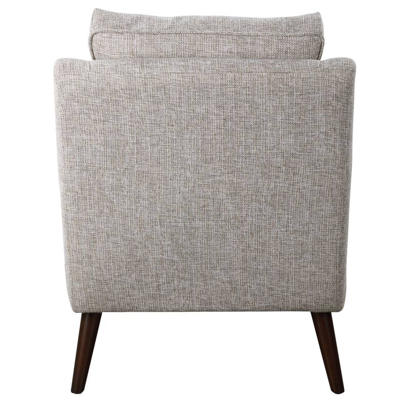 Uttermost 23570 O'Brien 29" Wide Wood Framed Linen Wingback Chair