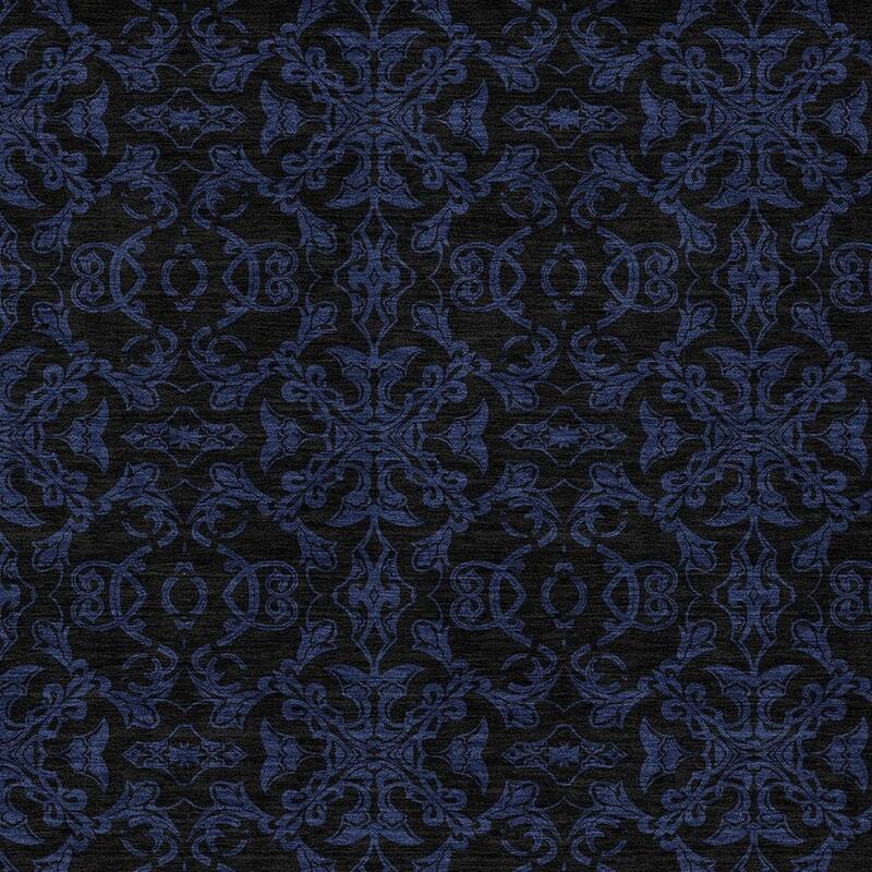 HomeRoots Medallion Transitional Rectangle Outdoor Rug