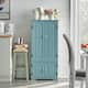 Simple Living Aston Tall Cabinet - Antique Blue